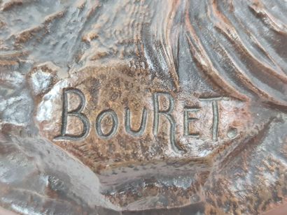 Eutrope BOURET (1833-1906) Eutrope BOURET (1833-1906). Without Family. Bronze with...