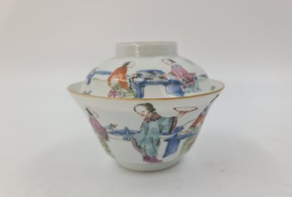 Chinese porcelain and enamels of the pink...