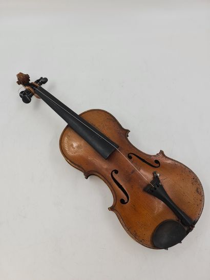 null Antique violin not strung. Bears on the back a signature 'KLOTZ' Dimensions...