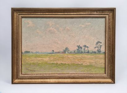 Rodolphe DE SAEGHER (1871-1941). Rodolphe DE SAEGHER (1871-1941). View of the Flemish...