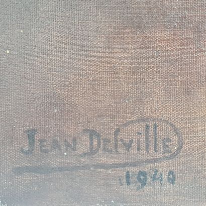 Jean DELVILLE (1867-1953). Jean DELVILLE (1867-1953). Intimate Portrait of a Lady...