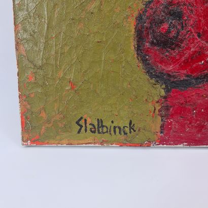 Rik SLABBINCK (1914-1991). Rik SLABBINCK (1914-1991). Portrait of Lili, Mrs. Slabbinck....