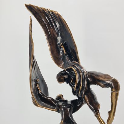 Avi KENAN (1951). Avi KENAN (1951). Ballet scene. Bronze sculpture dated 1981. Height:...
