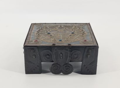 Alfred Louis DAGUET (1875-1942).. Alfred Louis DAGUET (1875-1942).. Art nouveau box...