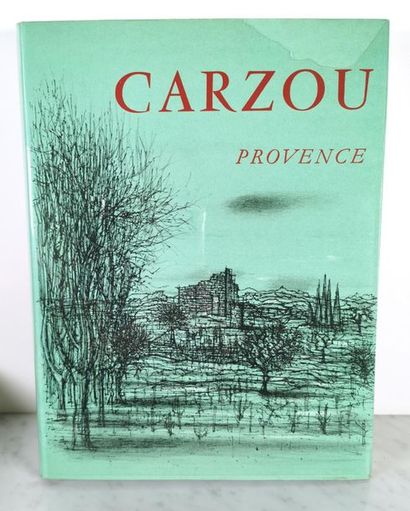 null André VERDET, CARZOU – Provence
Édition André SAURET à Monte-Carlo, 1966
174...