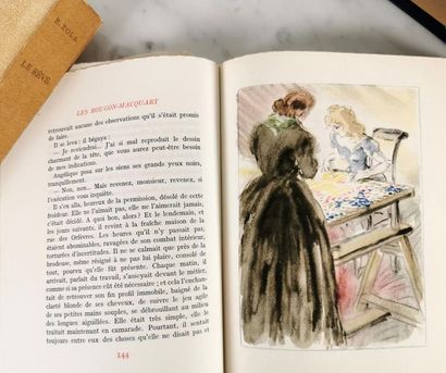 null Émile ZOLA (1840-1902), Le Rêve
Éditions du Livre Monte-Carlo, 1946
Illustration...