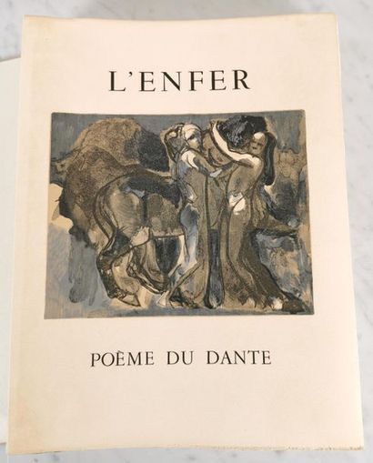 null DANTE, L’enfer traduction par Antoine RIVAROL (1785)
Édition LE CERCLE LYONNAIS...