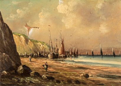 null Nineteenth Century School

Two Marines

Oil on canvas bearing a signature

24...