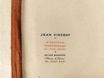 null Jean VINCENT, Album de photographies d’une demeure au jardin antiquisant
17...