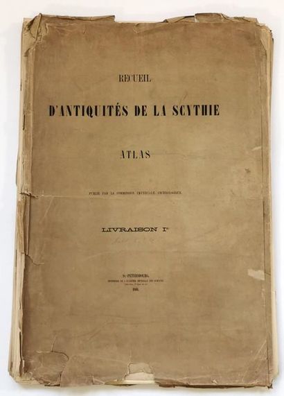 null RECUEIL D’ANTIQUITÉ DE LA SCYTHIE, Atlas publié par la Commission Impériale...