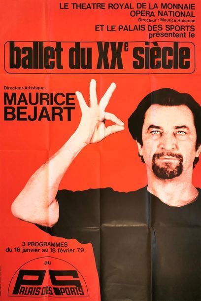 null Lot de treize affiches de cinéma et de spectacles (divers formats) : Maurice...