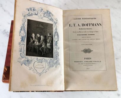 null Ernst Theodor Amadeus HOFFMANN (1776-1822), Contes Fantastiques, tomes 3 et...