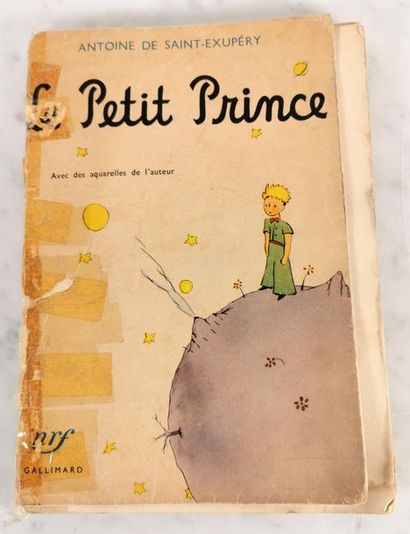 null Antoine de SAINT-EXUPÉRY (1900-1944), Le Petit Prince avec illustration de l’auteur...