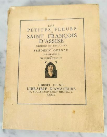 null Les Petites Fleurs de Saint François d’Assise (choisies et traduites par) Frédéric...