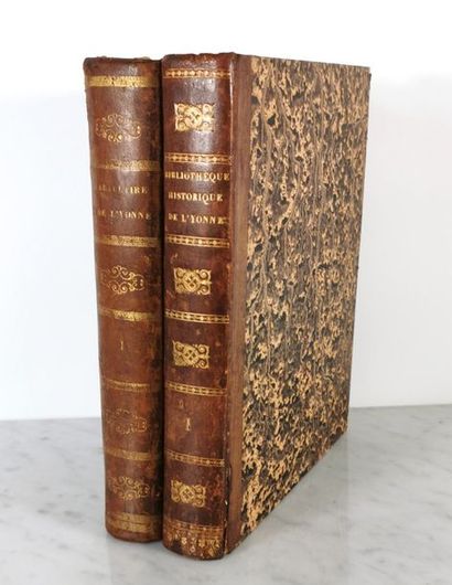 null L’ABBÉ DURU, Bibliothèque Historique de l’Yonne ou Collection de Légendes, Chroniques...