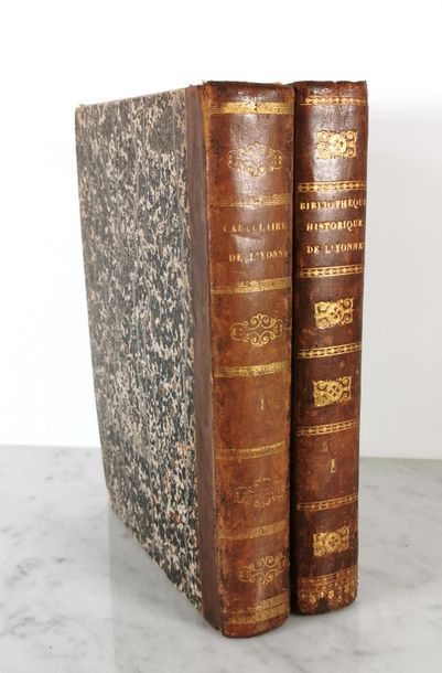 null L’ABBÉ DURU, Bibliothèque Historique de l’Yonne ou Collection de Légendes, Chroniques...