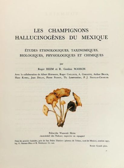null Roger HEIM et R. Gordon WASON, Les Champignons Hallucinogènes du Mexique
Édition...