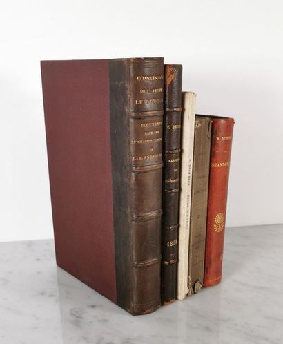 null Ensemble de cinq ouvrages : 
-	H. DUBREUIL, Standards, édition GRASSET à Paris,...