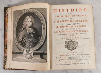 null L’ABBÉ de VERTOT (1655-1735), Histoire des Chevaliers Hospitaliers de S. Jean...