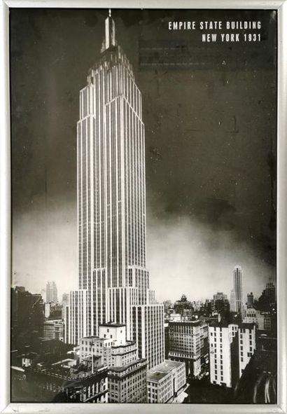 null Empire State Building New York 1931
Poster en noir et blanc 
85 x 59 cm à vue...