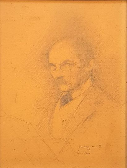 null Pascal Adolphe Jean DAGNAN-BOUVERET (1852-1929)
Portrait de gentleman
Crayon...
