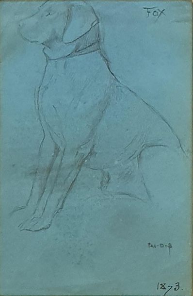 null Pascal Adolphe Jean DAGNAN-BOUVERET (1852-1929)
Fox
Crayon sur papier de couleur...