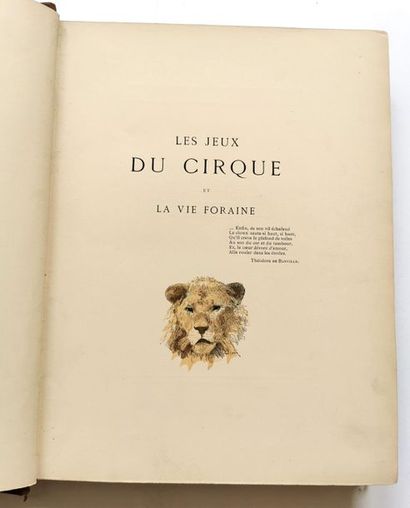 null Hugues LEROUX (Robert Charles Henri Le Roux dit – 1860-1925)
Les jeux du cirque...
