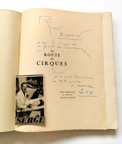 null SERGE (Maurice Féaudierre dit – 1901-1992) 
La route des cirques
Édition A.B.C...