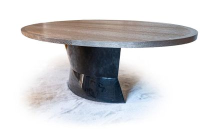 null Maison Philippe HUREL
Dining table model Janice wooden table top with lacquered...