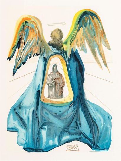 null Salvadore DALI (1904-1989) after
Purified Dante (series of the Divine Comedy)
Lithograph...