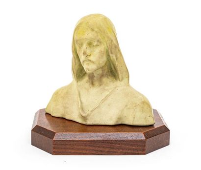 null Edmond LACHENAL (1855-1948), Édouard Achille LACHENAL dit
Buste du Christ compatissant,...