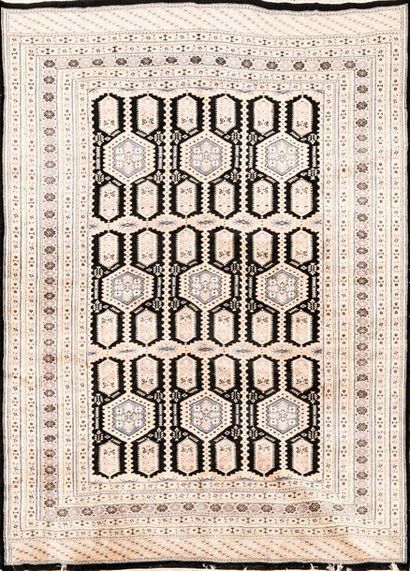 null Large Moultane Carpet (Pakistan) circa 1975
Wool velvet on cotton foundations....