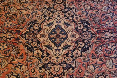 null Grand et assez fin tapis KACHAN (Iran), vers 1970
Dimensions : 220 x 133 cm
Caractéristiques...