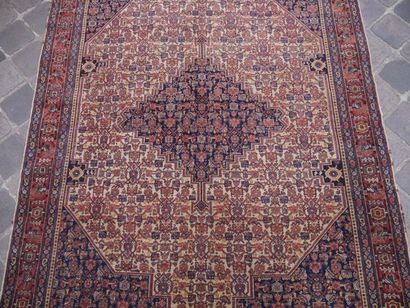 null Ancien tapis SENNEH (Nord-Ouest de la Perse), fin XIXe siècle
Dimensions : 195...