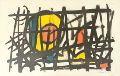 null Michel CADORET de l'EPINEGUE (1912-1985)

Composition abstraite, 1963

Encre...