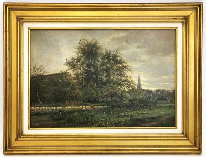 null École du XIXe siècle

Le verger

Huile sur toile

38 x 55 cm

Encadré, accidents,...