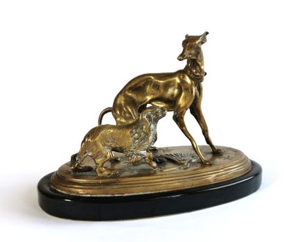 null Pierre-Jules MÈNE (1810-1879), according to

Greyhound and King Charles at the...