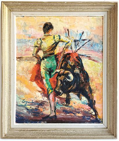null Joseph ESPALIOUX (1921-1986) [painter from Ariège]

Corrida

Oil on canvas signed

61...
