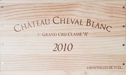 null 6 Bottles Château Cheval Blanc, GCC1A Saint-Émilion, 2010

Wooden case



Lot...