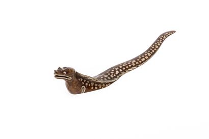 null Édouard Marcel SANDOZ (1881-1971) [Swiss]

A bronze moray eel forming a letter...