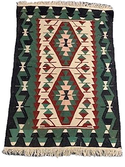 null Kilim Quasgai Carpet - Iran, circa 1980

Dimensions: 168 x 116 cm

Technical...