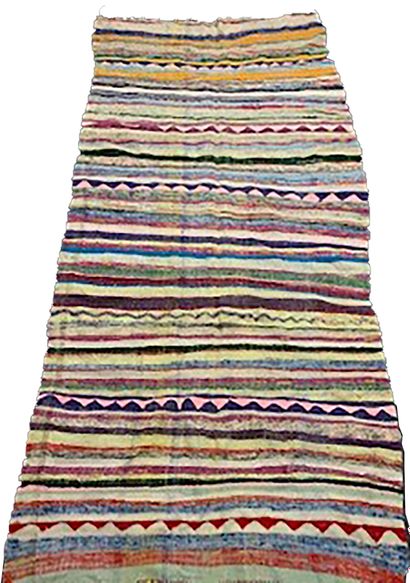 null Original carpet Kilim Gabeh - Iran, circa 1960

Dimensions: 245 x 132 cm

Good...
