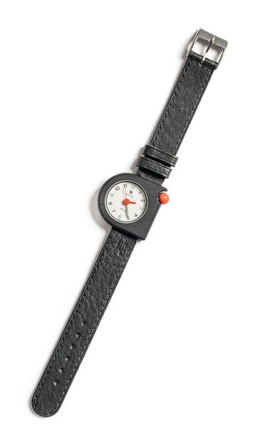 null LIP (ROGER TALON, MACH 2000 model), circa 1980

Ladies' wristwatch, black anodized...