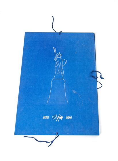 null CENTENARY OF THE STATUE OF LIBERTY

Lithographs by Michel DUBRE, Michel LACOSTE,...