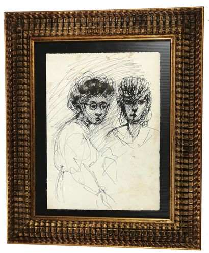 null Edward GOERG [Australian] (1893-1969)

Portrait of Schoolgirls

Ink on paper...
