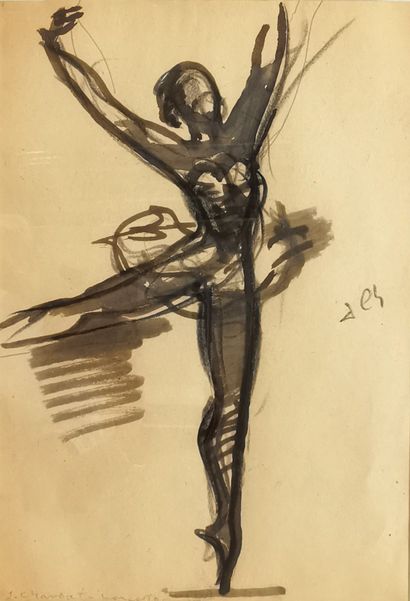 null Jean TOTH [Franco-Hungarian] (1899-1972)

Concerto

Ink on paper signed and...