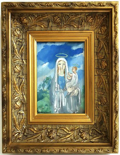 null Hermine DAVID (1886-1970)

Virgin and Child

Oil on canvas signed

18 x 14 cm

Small...