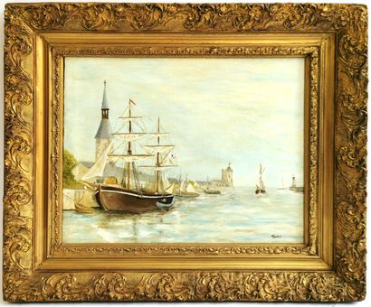 null Pascal Anatole TROÏLI (1932-2016)

Sailboats in the port

Oil on canvas signed

39...