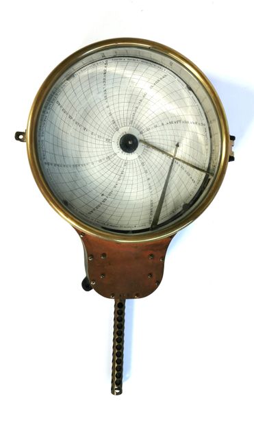 null Thermomètre enregistreur à mercure Soupir

H. 48 cm