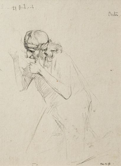 null Pascal Adolphe Jean DAGNAN-BOUVERET (1852-1929)

Portrait du comédien Bertin

Crayon...